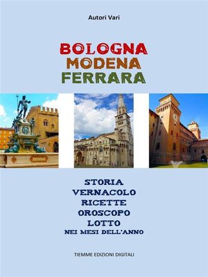 cover image of Bologna Modena Ferrara